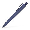 photo-Stylo à bille - Violet - Encre bleue - Pointe moyenne - Grip - Rétractable - Faber-castell - Poly Ball