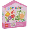 photo-Coffret peinture - 6 tampons + 6 dessins - Enfant - Dès 3 ans - Jeu d'éveil - Apli