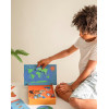 Jeu éducatif - Apprendre la terre et les volcans - 35 aimants + 1 livret - Dès 5 ans - Apli