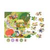 Puzzle - A vous de trouver ! - Thème du marché - 200 pièces - Dès 6 ans - 150cm longueur