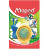 photo-Gomme - Souple et molle - Bleu - Avec boîte hermétique - Forme escargot - Maped CrocCroc