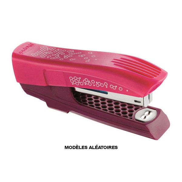 Agrafeuse de poche + agrafes n°10 - Jusqu'à 15 feuilles - Coloris aléatoires - Maped