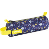 Trousse - Scolaire - Ronde - Football - 22,5x7,5cm - Résistante et pratique - Maped