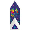 Gommes - Blanche - Triangulaire - Ergonomique - Lot de 3 - Maped - Pixel party