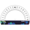 Set de traçage - Règle 30cm - Equerres 60°/45° - Rapporteur - Plastique - Scolaire - Maped