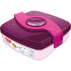 photo-Boîte à goûter - Plastique - Rose violet - 1 compartiment - 520 ml - 15 x 17 cm - Maped
