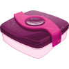 Boîte à goûter - Plastique - Rose violet - 1 compartiment - 520 ml - 15 x 17 cm - Maped