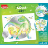 photo-Coffret coloriage - Thème dinosaure - 3 modèles + crayons aquarellables - Dès 7 ans - Maped creativ
