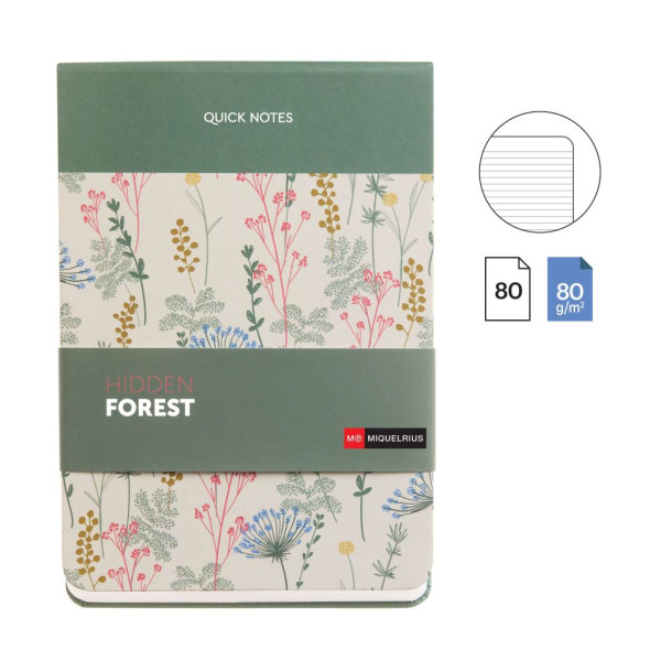 Bloc-notes - 19x13,5cm - Listes de courses, to do list - 13,5x19cm - Miquelrius