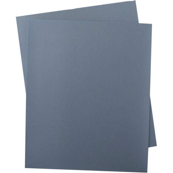 photo-Papier de verre - Grain 150 - Résistant à l'eau - Pour ponçage - 23x28cm - 50 feuilles - APP