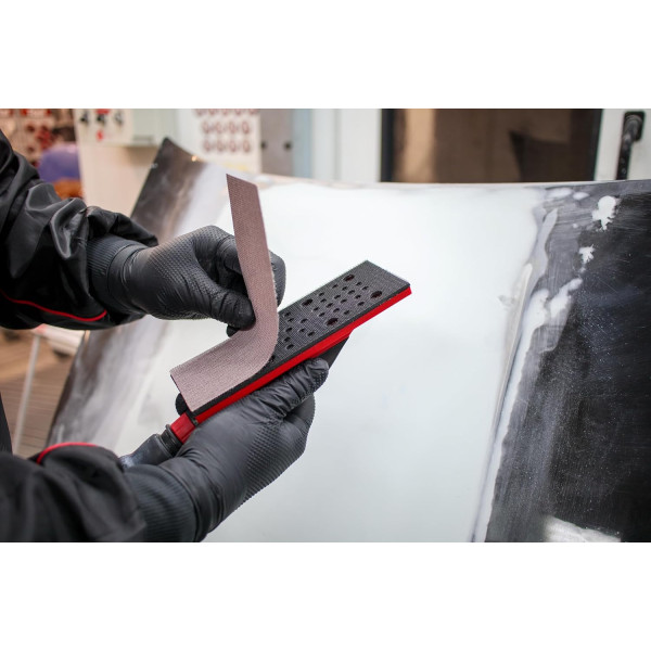 Cale à poncer - Ponceuse - Aspirante - Manuelle - Pour ponçage - Bois, mastic, plastique - Ntools