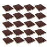 Éponge de ponçage - Abrasive - Double face - Grain 1000 - 12x10cm - 20 pièces - Ntools GSD