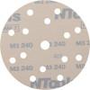 Disque de ponçage - Abrasif - 150mm diamètre - Grain 240 - 10 pièces - Ntools HMF7