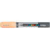 Marqueurs - Indélébile - Permanent - 6 couleurs pastel - Pointe ronde 2mm - Lyra