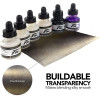 Encres acrylique - 6 flacons 29,5ml + 1 marqueur - Couleurs irisées -  Daler Rowney