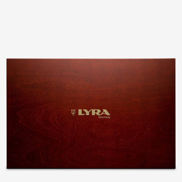 Crayons de couleur - Aquarelle - Haute qualité - 96 couleurs + accessoires - Coffret bois - Beaux-arts - Lyra