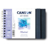 photo-Carnet - Aquarelle - A5 paysage - 48 pages - 300g - Grain fin - Blanc - Canson - Montval