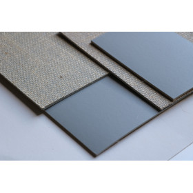 Plaque de linoleum - A3 - Pour linogravure - Couleur grise - Pébéo