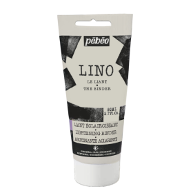photo-Médium pour linogravure - Liant éclaircissant - Incolore - 80ml - Pébéo