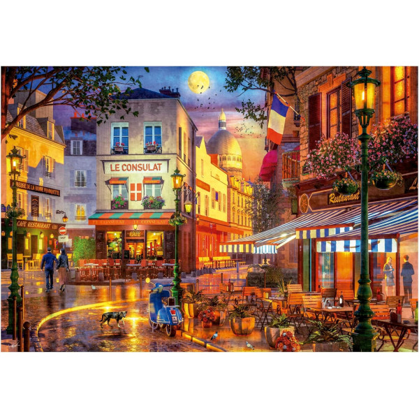 Puzzle - Paris - Café Le Consulat - 5000 pièces - 157x107cm - Dès 14 ans - Educa