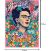 Puzzle - Frida Kahlo - Viva la Vida - 500 pièces - 34x48cm - Dès 11 ans - Educa