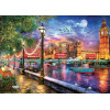 Puzzle - Londres au coucher du soleil - 2000 pièces - 96x68cm - Dès 14 ans - Educa