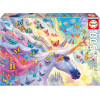 photo-Puzzle - Licorne arc-en-ciel - 500 pièces - 48x34cm - Dès 11 ans - Educa