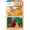 photo-Puzzle - Le Roi Lion - Disney - 2x25 pièces - 26x18cm - Dès 4 ans - Educa