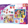 Jeu de société - Puzzles, domino, memory - Princesses Disney - Dès 3 ans - Educa