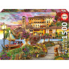 photo-Puzzle - Promenade italienne - Paysage d'Italie - 1500 pièces - 85x60cm - Dès 14 ans - Educa