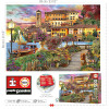 Puzzle - Promenade italienne - Paysage d'Italie - 1500 pièces - 85x60cm - Dès 14 ans - Educa
