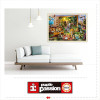 Puzzle - Les animaux dans la chambre - 6000 pièces - 156x107cm - Adulte - Educa