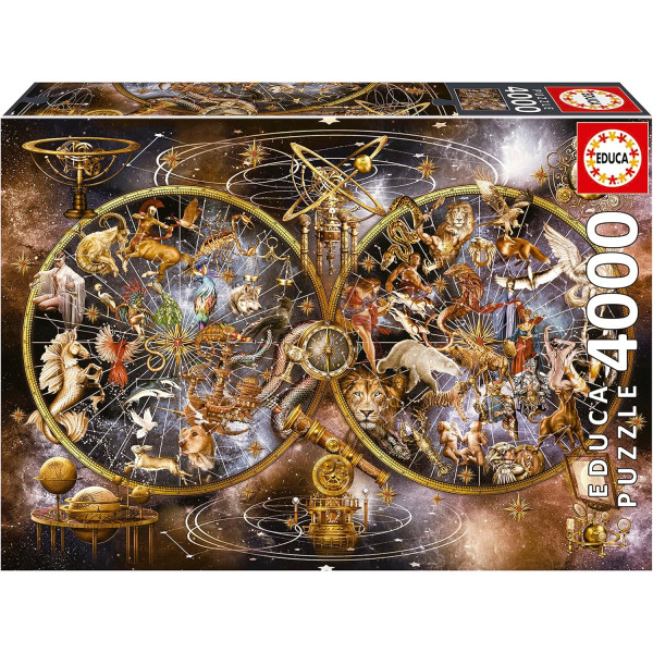 photo-Puzzle - Les constellations - Astronomie - 4000 pièces - 136x96cm - Dès 14 ans - Educa