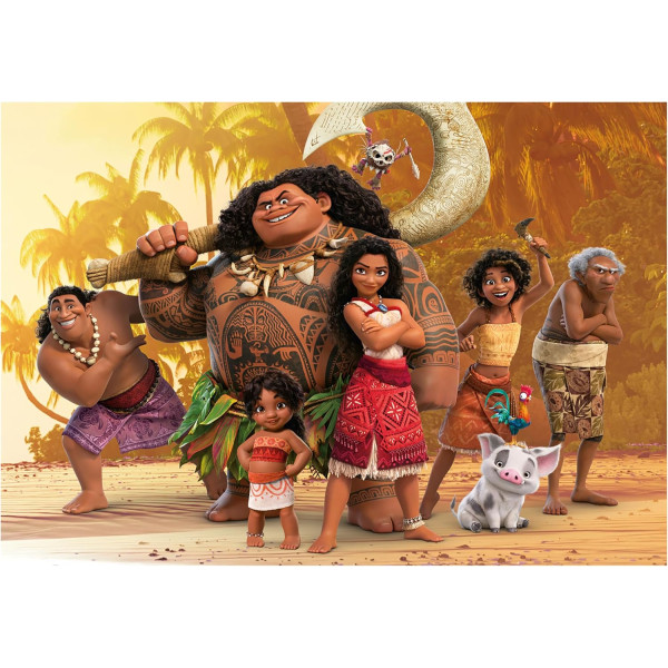 Puzzle - Disney - Vaïana 2 - 50/80/100/150 pièces - 4 modèles - Dès 5 ans - Educa