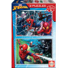 photo-Puzzle - Spider-Man - Marvel - 2 x 100 pièces - 2 modèles - Dès 4 ans - Educa