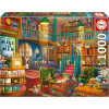 photo-Puzzle - La librairie anglaise - 1000 pièces - 68x48cm - Dès 14 ans - Educa