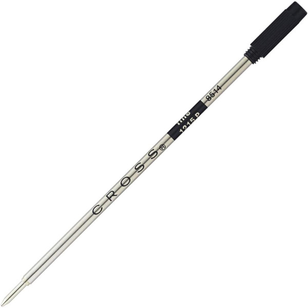 Recharge - Cartouche - Pour stylo-bille - Noir - Pointe fine - Standard - Cross - 8514