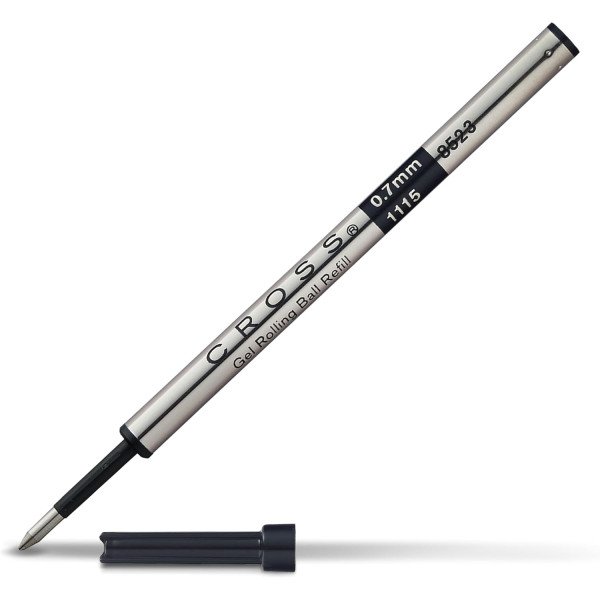 Recharge - Cartouche - Pour stylo gel - Noir - Pointe moyenne - Cross Selectip - 8523