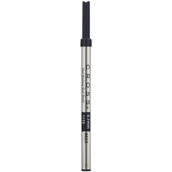 Recharge - Cartouche - Pour stylo gel - Noir - Pointe fine - Cross - 8910-1