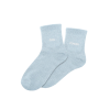 photo-Chaussettes - Femme - Bleu avec paillettes - Girl Power - Taille 36/42 - Humour - Cadeau