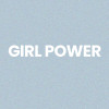 Chaussettes - Femme - Bleu avec paillettes - Girl Power - Taille 36/42 - Humour - Cadeau