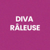 Chaussettes - Femme - Rose avec paillettes - Diva Râleuse - Taille 36/42 - Humour - Cadeau