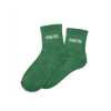 photo-Chaussettes - Femme - Vert avec paillettes - Rageuse - Taille 36/42 - Humour - Cadeau