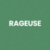 Chaussettes - Femme - Vert avec paillettes - Rageuse - Taille 36/42 - Humour - Cadeau