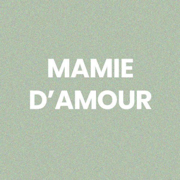 Chaussettes - Femme - Vert avec paillettes - Mamie d'amour - Taille 36/42 - Humour - Cadeau