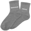 PHOTO-Chaussettes - Femme - Gris avec paillettes - Bringueuse fofolle - Taille 36/42 - Humour - Cadeau
