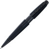 photo-Stylo roller - Parure cadeau - Corps métal noir mat - Pointe moyenne - Cross Edge Rollerball