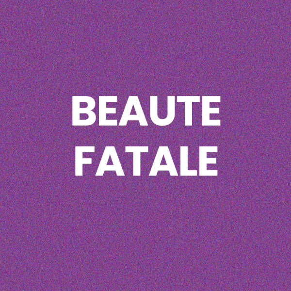 Chaussettes - Femme - Violet avec paillettes - Beauté fatale - Taille 36/42 - Humour - Cadeau