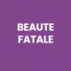 Chaussettes - Femme - Violet avec paillettes - Beauté fatale - Taille 36/42 - Humour - Cadeau