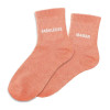 photo-Chaussettes - Femme - Orange avec paillettes - Fabuleuse maman - Taille 36/42 - Humour - Cadeau